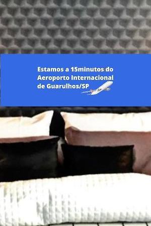 Pousada Casa Dos Gattos - Prox Ao Aeroporto Гуарульос Екстериор снимка